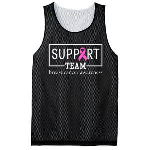 Breast Cancer Awareness Support Team Mesh Reversible Basketball Jersey Tank