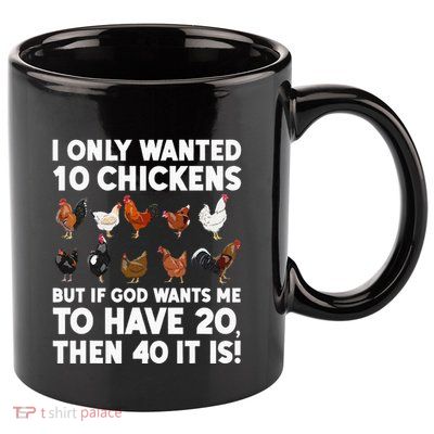 Best Chicken Art For Women Poultry Themed Chicken Farmer 11oz C Handle Ceramic Mug