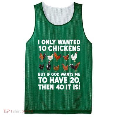 Best Chicken Art For Women Poultry Themed Chicken Farmer Mesh Reversible Basketball Jersey Tank