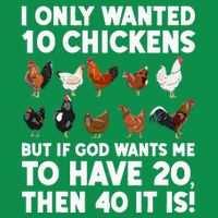 Best Chicken Art For Women Poultry Themed Chicken Farmer Kids T-Shirt