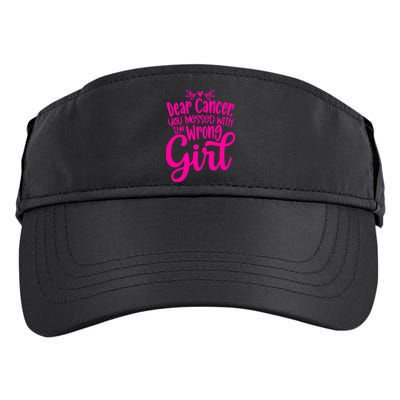 Breast Cancer Awareness Gift For Girl Women Adult Drive Performance Visor