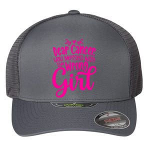 Breast Cancer Awareness Gift For Girl Women Flexfit Unipanel Trucker Cap