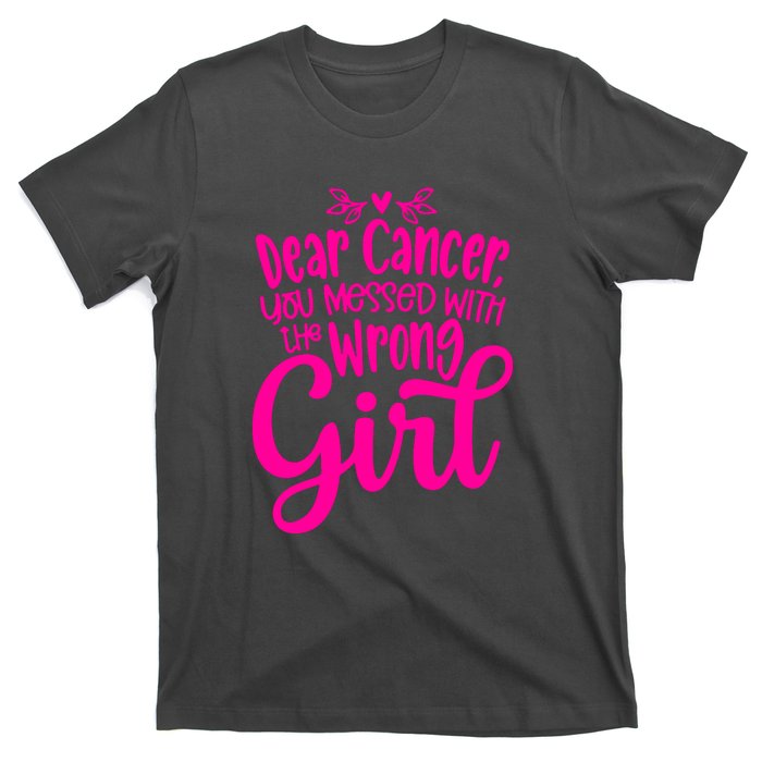 Breast Cancer Awareness Gift For Girl Women T-Shirt