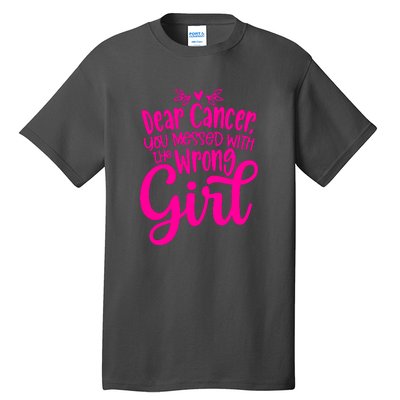 Breast Cancer Awareness Gift For Girl Women Tall T-Shirt