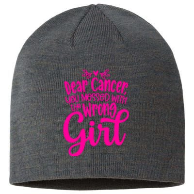 Breast Cancer Awareness Gift For Girl Women Sustainable Beanie