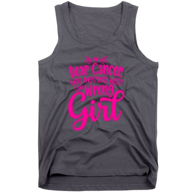 Breast Cancer Awareness Gift For Girl Women Tank Top