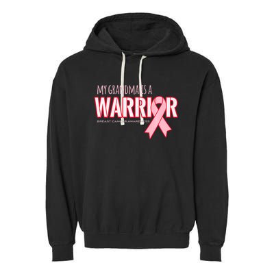 Breast Cancer Awareness: My Grandma Is A Warrior Garment-Dyed Fleece Hoodie