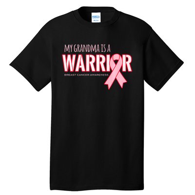 Breast Cancer Awareness: My Grandma Is A Warrior Tall T-Shirt