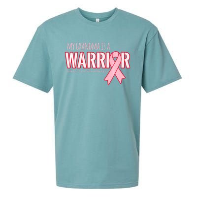 Breast Cancer Awareness: My Grandma Is A Warrior Sueded Cloud Jersey T-Shirt