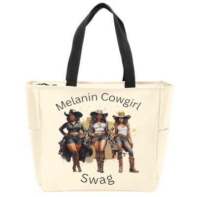 Black Cowgirls African American Texas Gift Women Zip Tote Bag