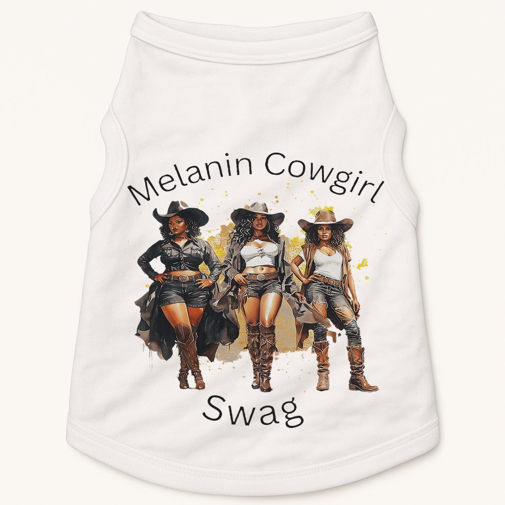 Black Cowgirls African American Texas Gift Women Doggie Tank