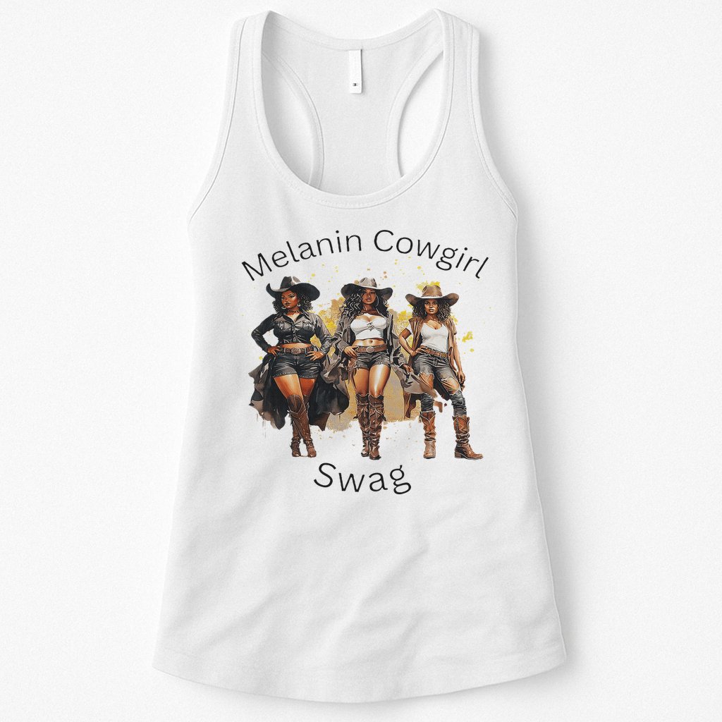 Black Cowgirls African American Texas Gift Women Womens Tank Top