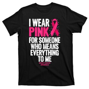 Breast Cancer Awareness For Family Breast Cancer Gift T-Shirt