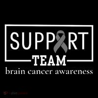 Brain Cancer Awareness Support Team Poster