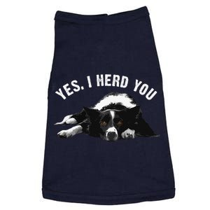 Border Collie Art Puppy Border Collie Lovers Doggie Tank