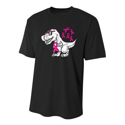 Breast Cancer Awareness Shirt Toddler Pink Ribbon Kid Kid Youth Performance Sprint T-Shirt