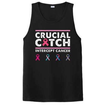 Breast Cancer Awareness Crucial A Catch Intercept Cancer PosiCharge Competitor Tank