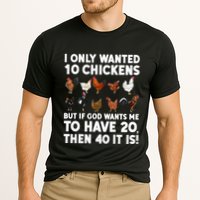 Best Chicken Art Poultry Themed Chicken Farmer Cooling Performance Crew T-Shirt