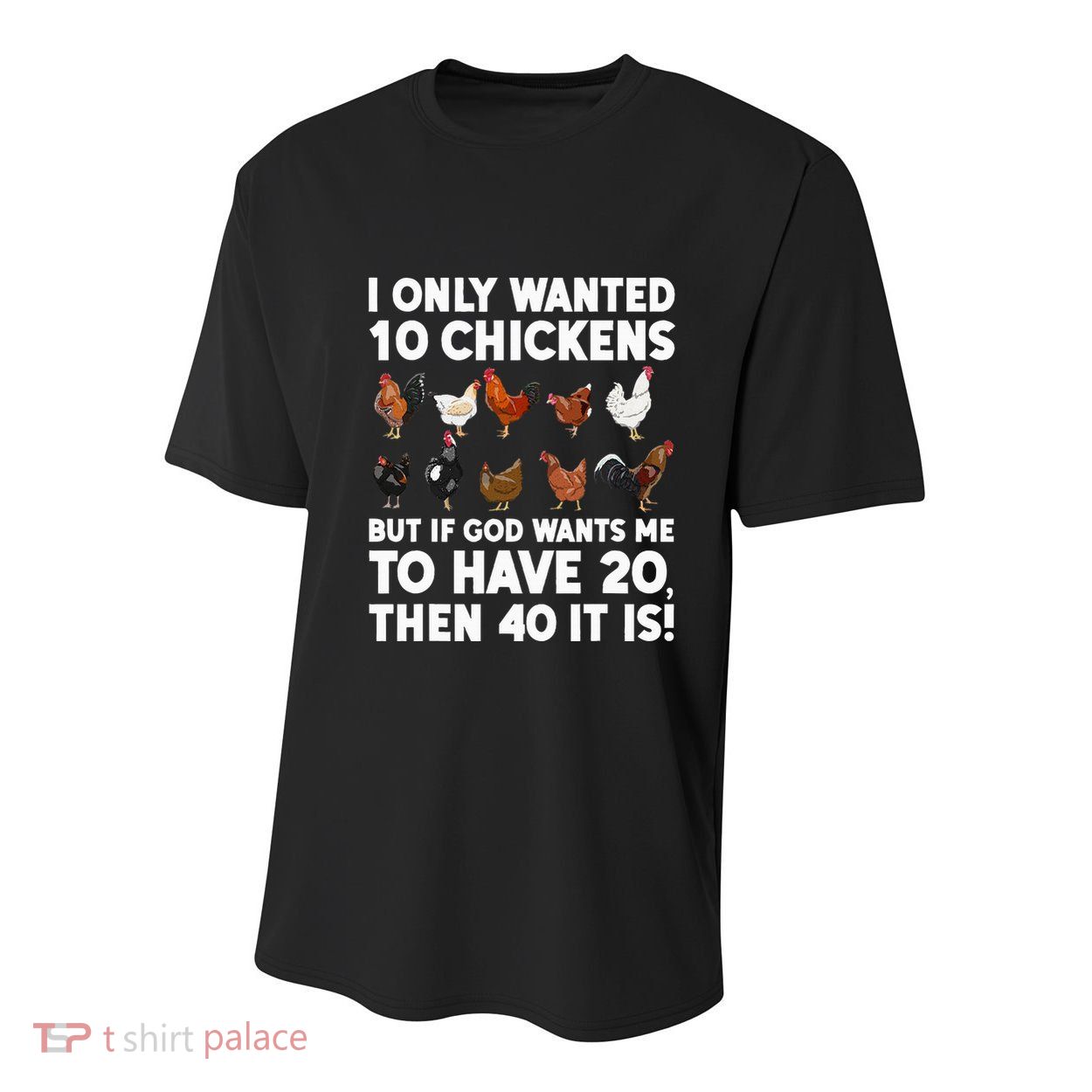 Best Chicken Art Poultry Themed Chicken Farmer Youth Performance Sprint T-Shirt