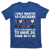 Best Chicken Art Poultry Themed Chicken Farmer T-Shirt