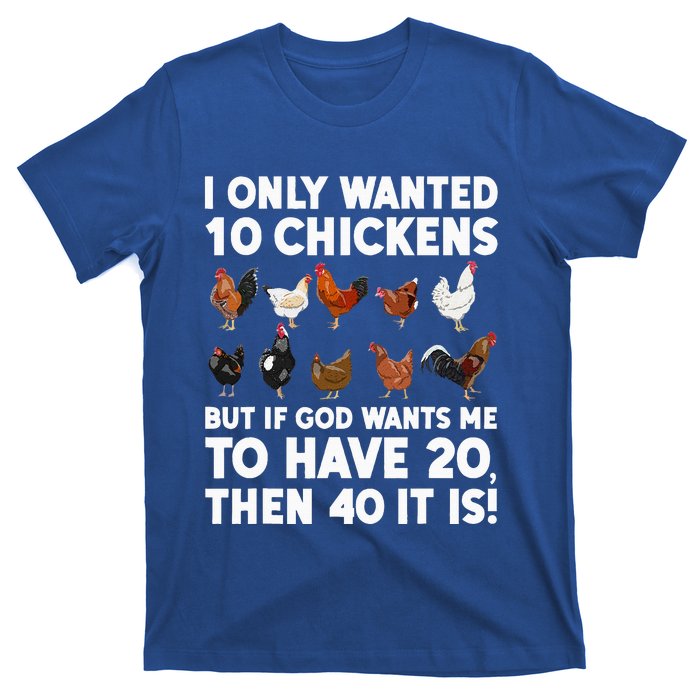 Best Chicken Art Poultry Themed Chicken Farmer T-Shirt