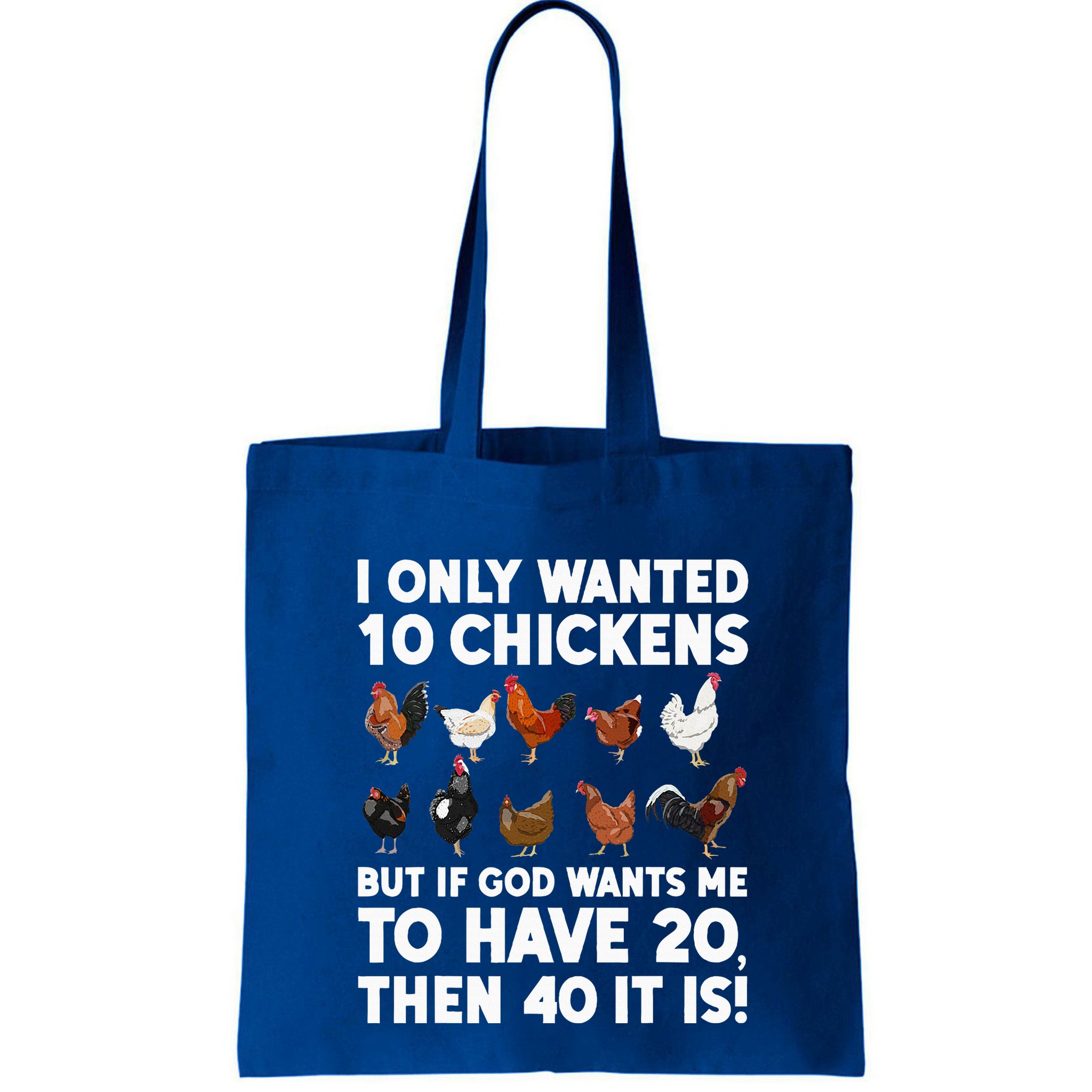 Best Chicken Art Poultry Themed Chicken Farmer Bag