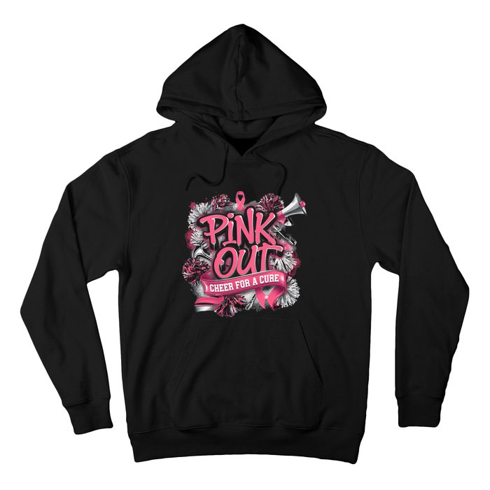 Breast Cancer Awareness Cheer In October Hoodie