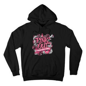 Breast Cancer Awareness Cheer In October Tall Hoodie