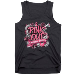 Breast Cancer Awareness Cheer In October Tank Top