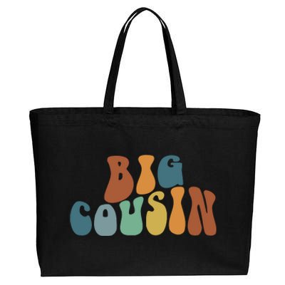 Big Cousin Announcement Cotton Canvas Jumbo Tote