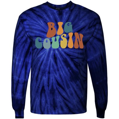 Big Cousin Announcement Tie-Dye Long Sleeve Shirt