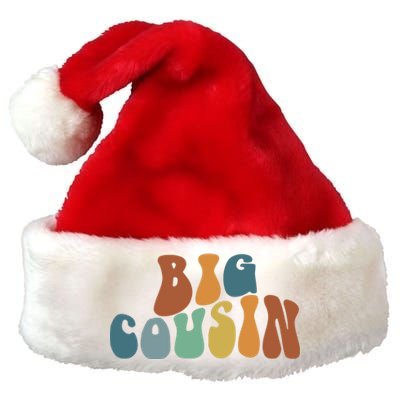 Big Cousin Announcement Premium Christmas Santa Hat