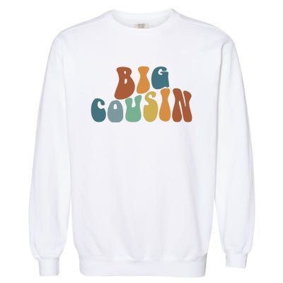 Big Cousin Announcement Garment-Dyed Sweatshirt