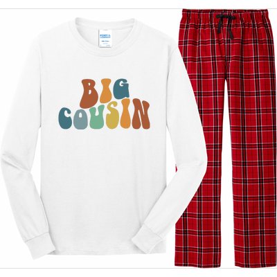 Big Cousin Announcement Long Sleeve Pajama Set