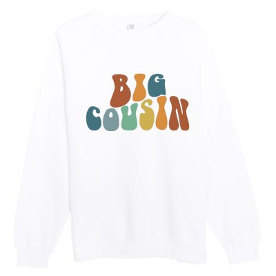 Big Cousin Announcement Premium Crewneck Sweatshirt