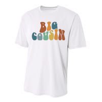 Big Cousin Announcement Performance Sprint T-Shirt