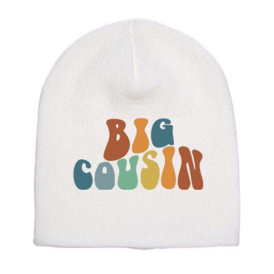 Big Cousin Announcement Short Acrylic Beanie