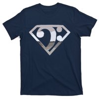 Bass Clef Bass Hero Sign Bass Guitar Player Bassist T-Shirt