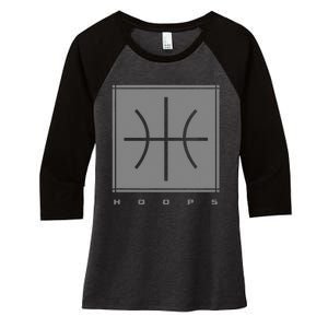 Basketball Clothing Basketball Women's Tri-Blend 3/4-Sleeve Raglan Shirt