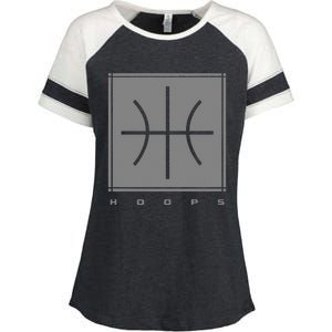 Basketball Clothing Basketball Enza Ladies Jersey Colorblock Tee