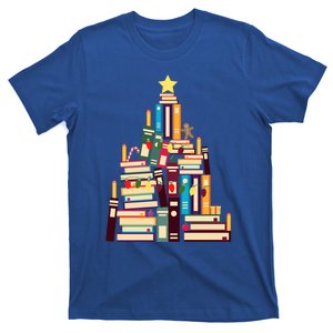 Booklovers Christmas Book Tree Funny Gift T-Shirt