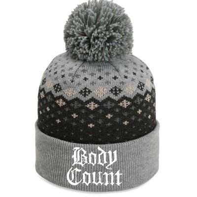 BODY COUNT The Baniff Cuffed Pom Beanie