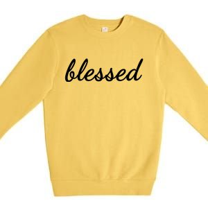 Blessed Christian Premium Crewneck Sweatshirt