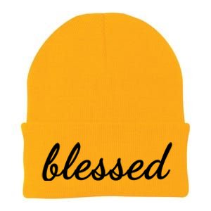 Blessed Christian Knit Cap Winter Beanie