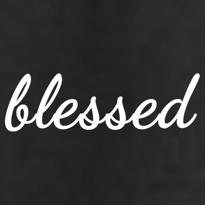 Blessed Christian Large Microfiber Waffle Golf Towel