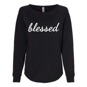 Blessed Christian Womens California Wash Sweatshirt