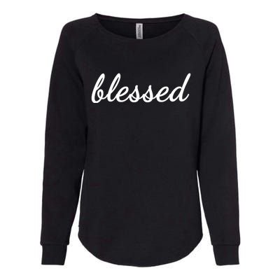 Blessed Christian Womens California Wash Sweatshirt