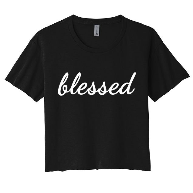 Blessed Christian Crop Top