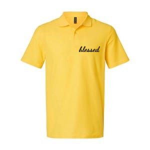 Blessed Christian Softstyle Adult Sport Polo