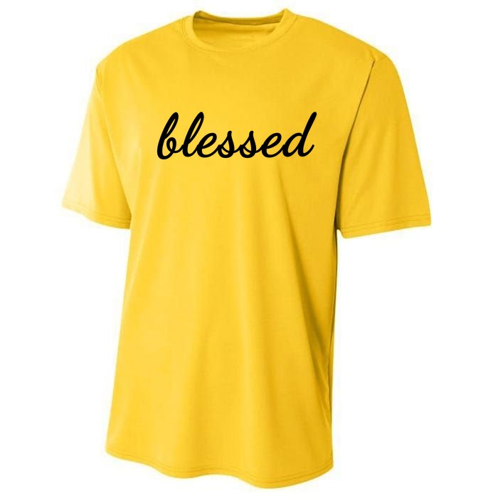 Blessed Christian Performance Sprint T-Shirt